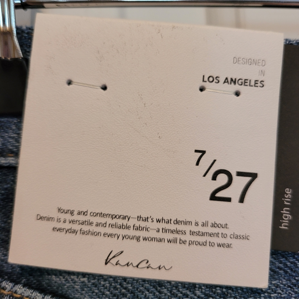 KanCan Button-Fly, High Rise Shorts - Picture 7 of 9